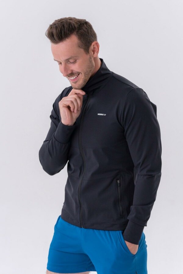 Nebbia Sporty Zipper Jacket With Side Pockets "Control" M