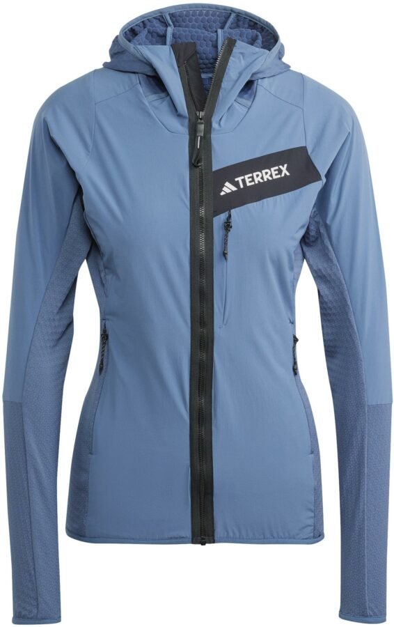 adidas Terrex Techrock Hooded Wind Fleece Jacket XS
