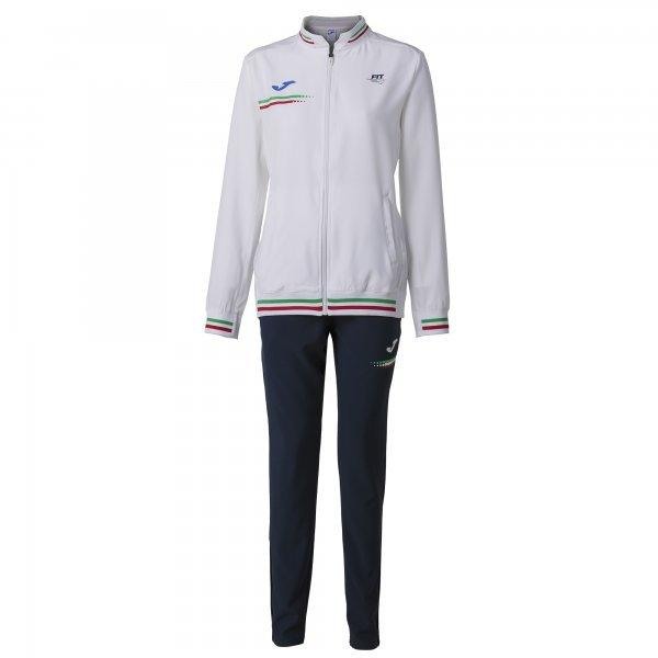 Joma Tracksuit Micro. Fed. Tennis Italy White Woman L